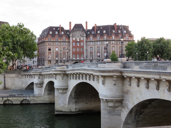 Seine in Paris Latin Quarter 