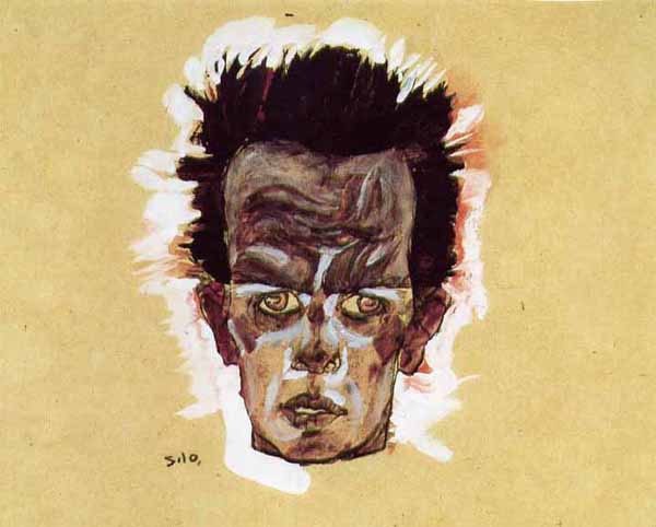 Egon Schiele Portrait 2
