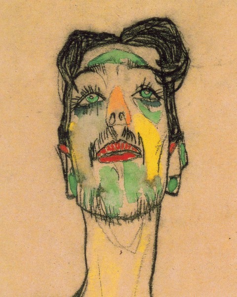 Egon Schiele Portrait 8