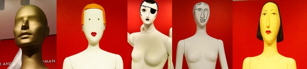 Face art of the mannequin