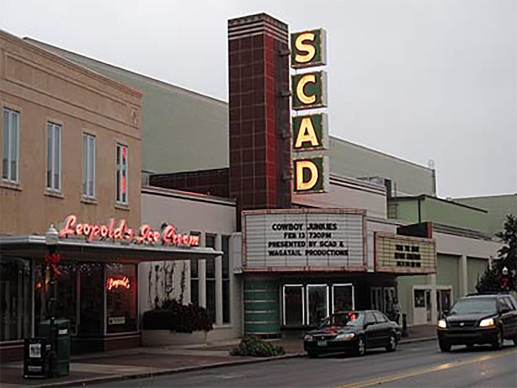 Savannah Urban Sketchers SCAD Theater 2