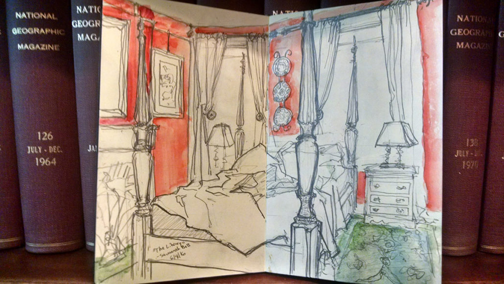 https://garrottdesigns.com/wp-content/uploads/2016/07/Savannah-Urban-Sketchers-The-Savannah-Bed-n-Breakfast-The-Library-2-1030x580.jpg