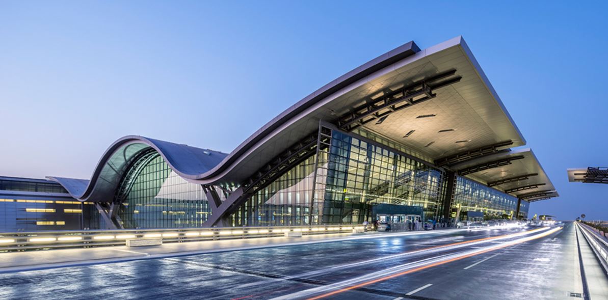 Hamad International Airport Passenger Terminal Complex image courtesy of HOK