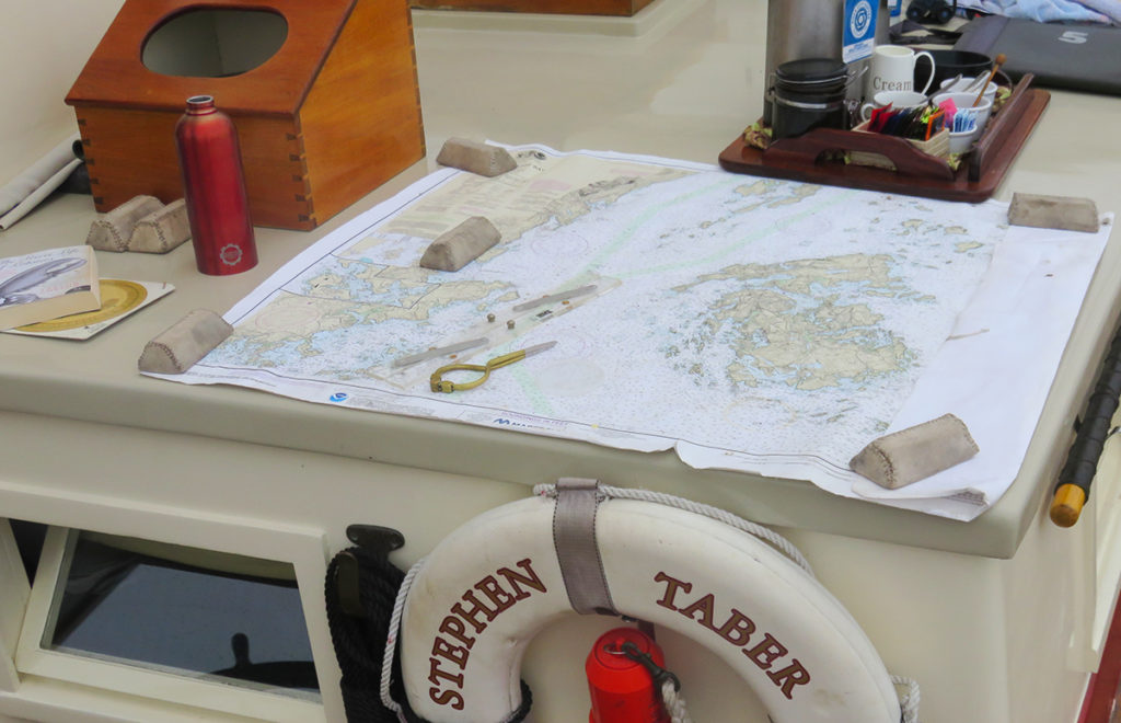 Sailing Map Stephen Taber