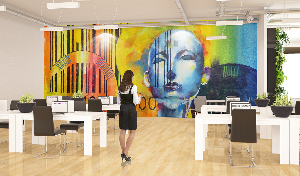 Office Design Art WeWork Decor Space