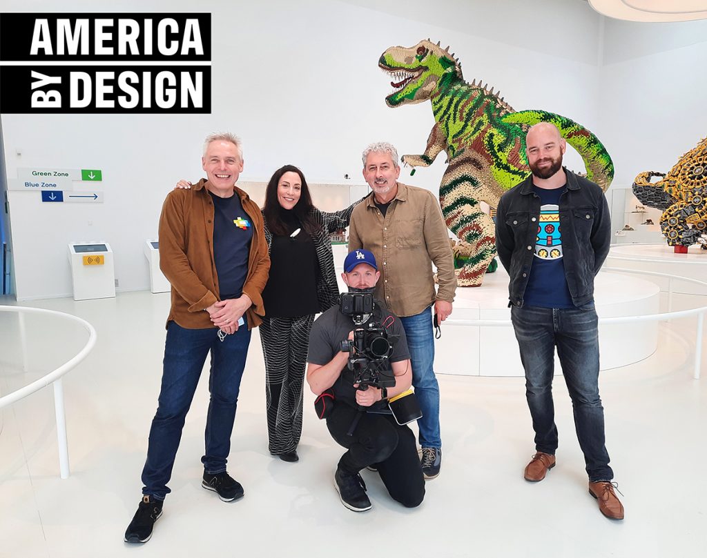 America by Design LEGO creativity art 